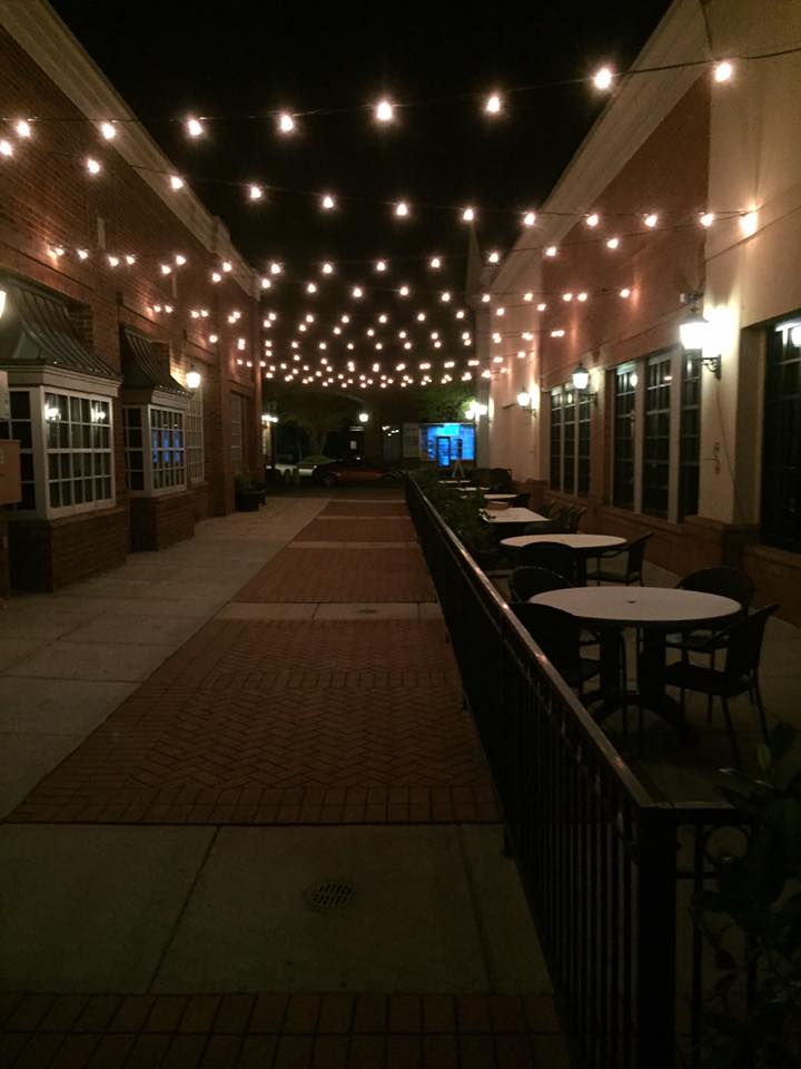 Commercial lights installation service